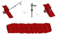 Vis à double filetage pour adaptateurs et triangles - M10x300 PV-06-03 (3)