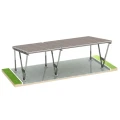 Carport Photovoltaïque VICA pour 3 véhicule Abri Solaire 2+1 modules GPV-105-09 (3)