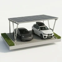 Carport Photovoltaïque VICA pour 2 véhicules SOLO Abri Solaire