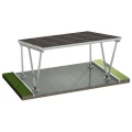 Carport Photovoltaïque VICA pour 2 véhicules SOLO Abri Solaire GPV-105-02 (4)