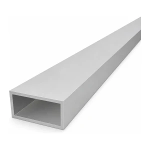 Tube aluminium rectangulaire 30×60×3 mm – profil fermé EN AW-6060, L=2000 mm