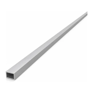 Tube aluminium rectangulaire 8×12×1 mm – profil fermé L=2000 mm EN AW-6060
