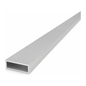 Tube aluminium rectangulaire 15×40×2 mm – profil creux EN AW-6060, L=2000 mm