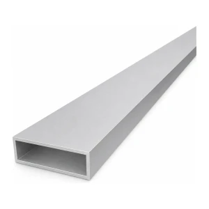 Tube aluminium rectangulaire 20×60×2 mm – profil creux EN AW-6060, L=2000 mm
