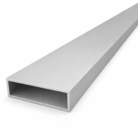Tube aluminium rectangulaire 20×70×2 mm – profilé creux EN AW-6060, L=2000 mm