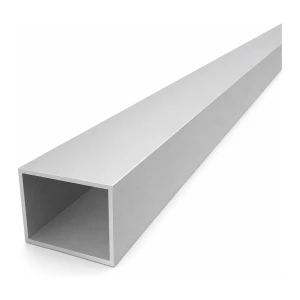Tube aluminium rectangulaire 40×50×2 mm – profilé fermé EN AW-6060, L=2000 mm