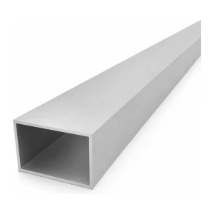Tube aluminium rectangulaire 40×60×2 mm – profil creux EN AW-6060, longueur 2000 mm