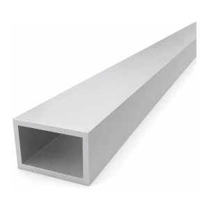 Tube aluminium rectangulaire 40×60×4 mm EN AW-6060 – longueur 2000 mm