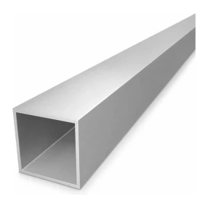 Tube aluminium carré 50×50×2 mm – profil creux L=2000 mm