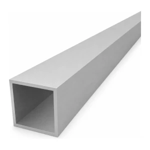 Tube aluminium carré 50×50×3 mm EN AW-6060 – longueur 2000 mm