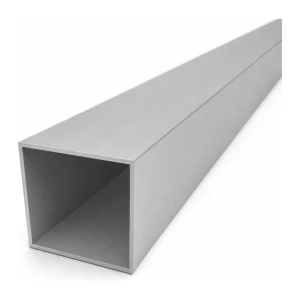Tube aluminium carré 60×60×2 mm – profil creux PA38 L=2000 mm