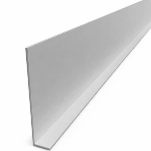 Cornière aluminium inégale 100×20×2 mm – profilé L, longueur 2000 mm