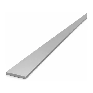 Plat aluminium 25×3 mm EN AW-6060 T64 – longueur 2000 mm