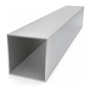 Tube aluminium carré 150×150×3 mm – profil creux EN AW-6060, L=2000 mm