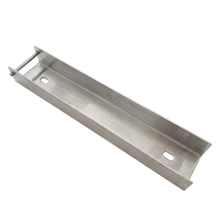 Cornière de liaison support pour soubassement 300x55 galvanisé GPV-700-49 (2)