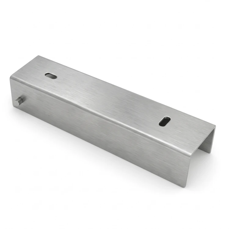 Profilé en U connecteur support pour soubassement 200x50 galvanisé GPV-700-34 (1)