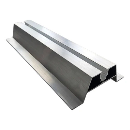 Pont trapézoïdal aluminium H100 L330 avec joint EPDM 2 mm pour montage PV 001-779 (1)