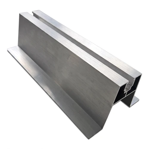 Cavalier trapézoïdal incliné avec joint EPDM H63 L330 – adaptateur de toiture aluminium PV 001-776 (1)