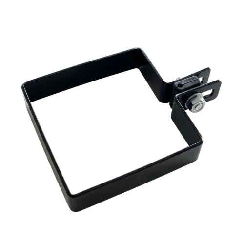 Collier d'extrémité pour panneaux de clôture 100x100 mm noir 000-782 (1)