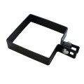 Collier d'extrémité pour panneaux de clôture 100x100 mm noir 000-782 (2)