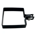 Collier d'extrémité pour panneaux de clôture 100x100 mm noir 000-782 (3)