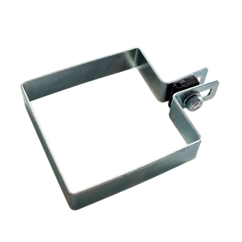 Collier d'extrémité pour panneaux de clôture 100x100 mm galvanisé 000-781 (1)