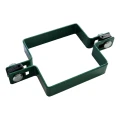 Collier intermédiaire pour panneaux de clôture 100x100 mm vert 000-779 (1)