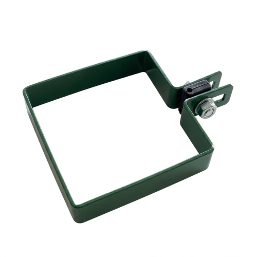 Collier de fin pour panneaux de clôture 100x100 mm vert 000-783 (1)