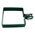 Collier de fin pour panneaux de clôture 100x100 mm vert 000-783 (2)