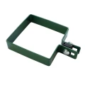 Collier de fin pour panneaux de clôture 100x100 mm vert 000-783 (4)
