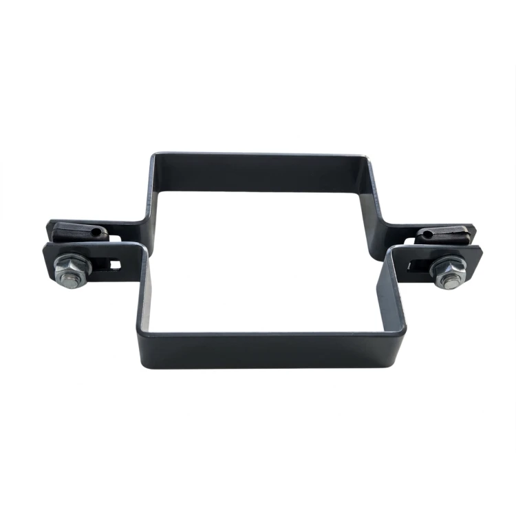Collier intermédiaire pour panneaux de clôture 100x100 mm graphite 000-780 (2)