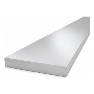 Plat aluminium EN AW-6060 T64 – 100×15 mm, longueur 2000 mm
