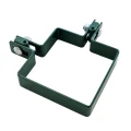 Collier d'angle pour panneaux de clôture 100x100 mm vert 000-775 (1)