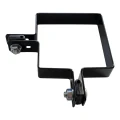 Collier d'angle pour panneaux de clôture 100x100 mm noir 000-774 (3)