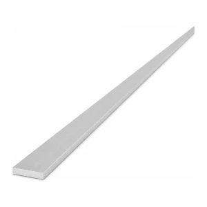 Plat aluminium 15×3 mm EN AW-6060 T64, longueur 2000 mm