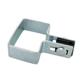 Collier de serrage terminal pour panneaux de clôture 60x40 galvanisé GPV-700-14 (1)