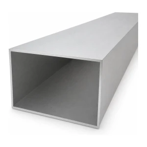 Tube aluminium rectangulaire 100×150×3 mm – profil fermé L=2000 mm