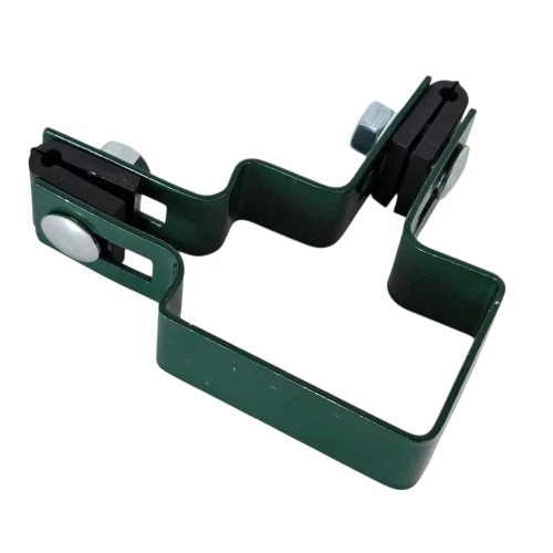 Bride d'angle pour panneaux de clôture 60x40 vert GPV-700-08 (1)