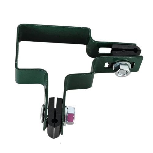Bride d'angle pour panneaux de clôture 60x40 vert GPV-700-08 (2)