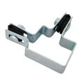Collier d'angle pour panneaux de clôture 60x40 galvanisé GPV-700-09 (1)