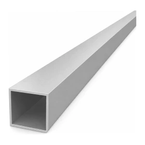 Tube aluminium carré 30×30×1,5 mm – profil creux EN AW-6060 L=2000 mm
