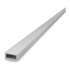 Tube aluminium rectangulaire 10×20×2 mm – profil creux EN AW-6060, L=2000 mm