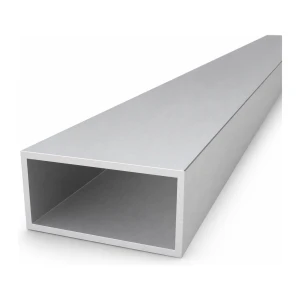 Tube aluminium rectangulaire 40×80×3 mm – profil fermé L=2000 mm