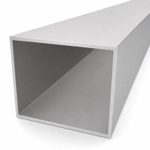 Tube aluminium rectangulaire 80×100×3 mm – profilé creux L=2000 mm