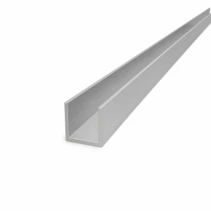 Cornière aluminium 25×25×2 mm – profilé ouvert C/U, longueur 2000 mm