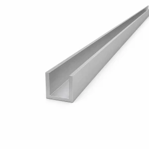 Cornière aluminium 25×25×3 mm – profilé C/U EN AW-6060 L=2000 mm
