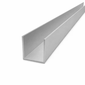 Cornière aluminium 40×40×2 mm – profilé C/U EN AW-6060, longueur 2000 mm