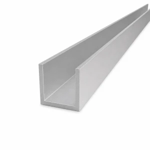 Cornière aluminium 40×40×4 mm EN AW-6060 – profil C/U, longueur 2000 mm