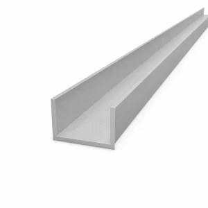 Cornière aluminium 45×25×2,5 mm – profilé C/U, longueur 2000 mm