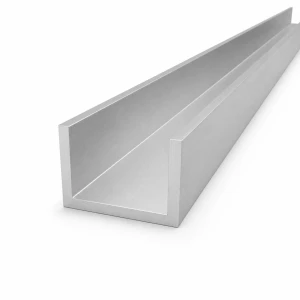 Cornière aluminium 60×40×5 mm – profilé C/U EN AW-6060, longueur 2000 mm